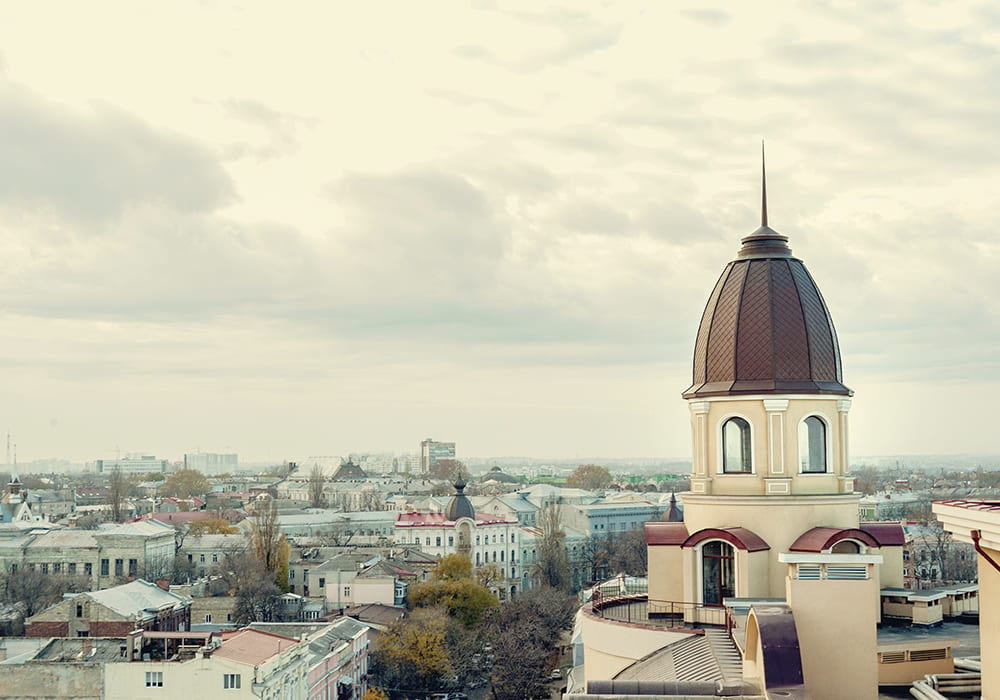 вид сверху ЖК Наследие Дерибаса