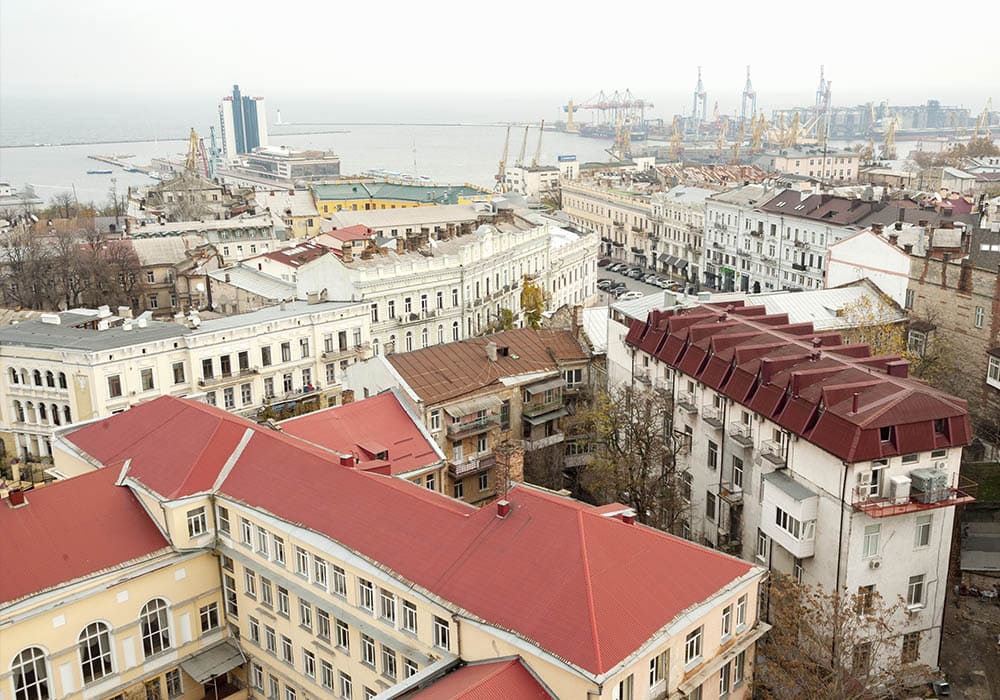 вид на море с квартиры ЖК Наследие Дерибаса